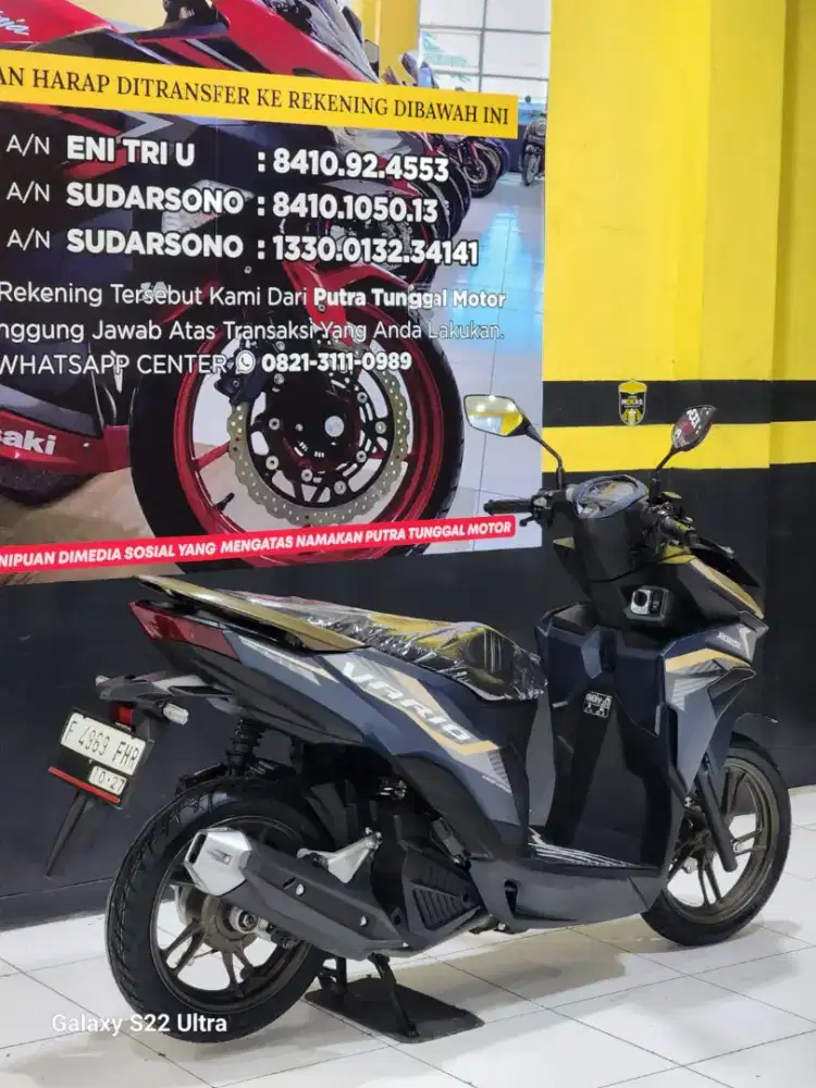 VARIO 125 CBS ISS TAHUN 2022(putra tunggal motor)