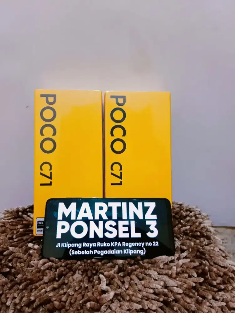 Poco C71 Ram 4/128GB