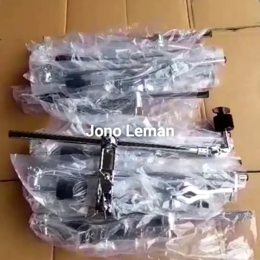 100%br TERMURAH DI SHOPE AKUN JONOLEMAN ARM.STAND SIMBAL + CLAMP PUTAR