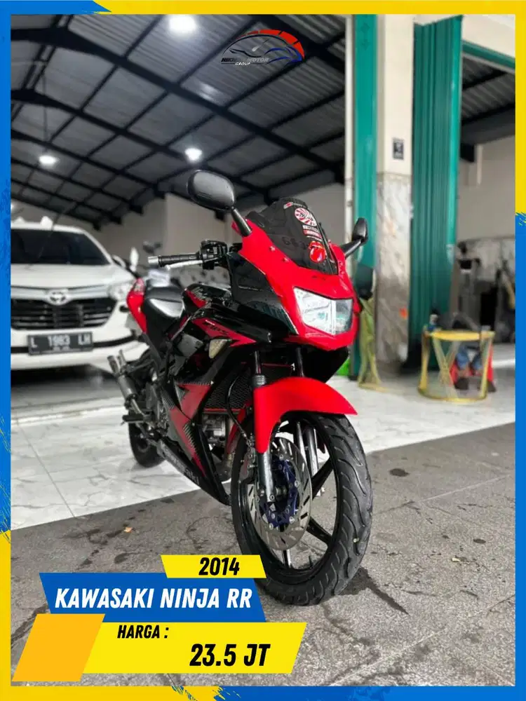 KAWASAKI NINJA RR 2014 MUMPUNG READY MASZEHH HIKMAH MOTOR KEPUH