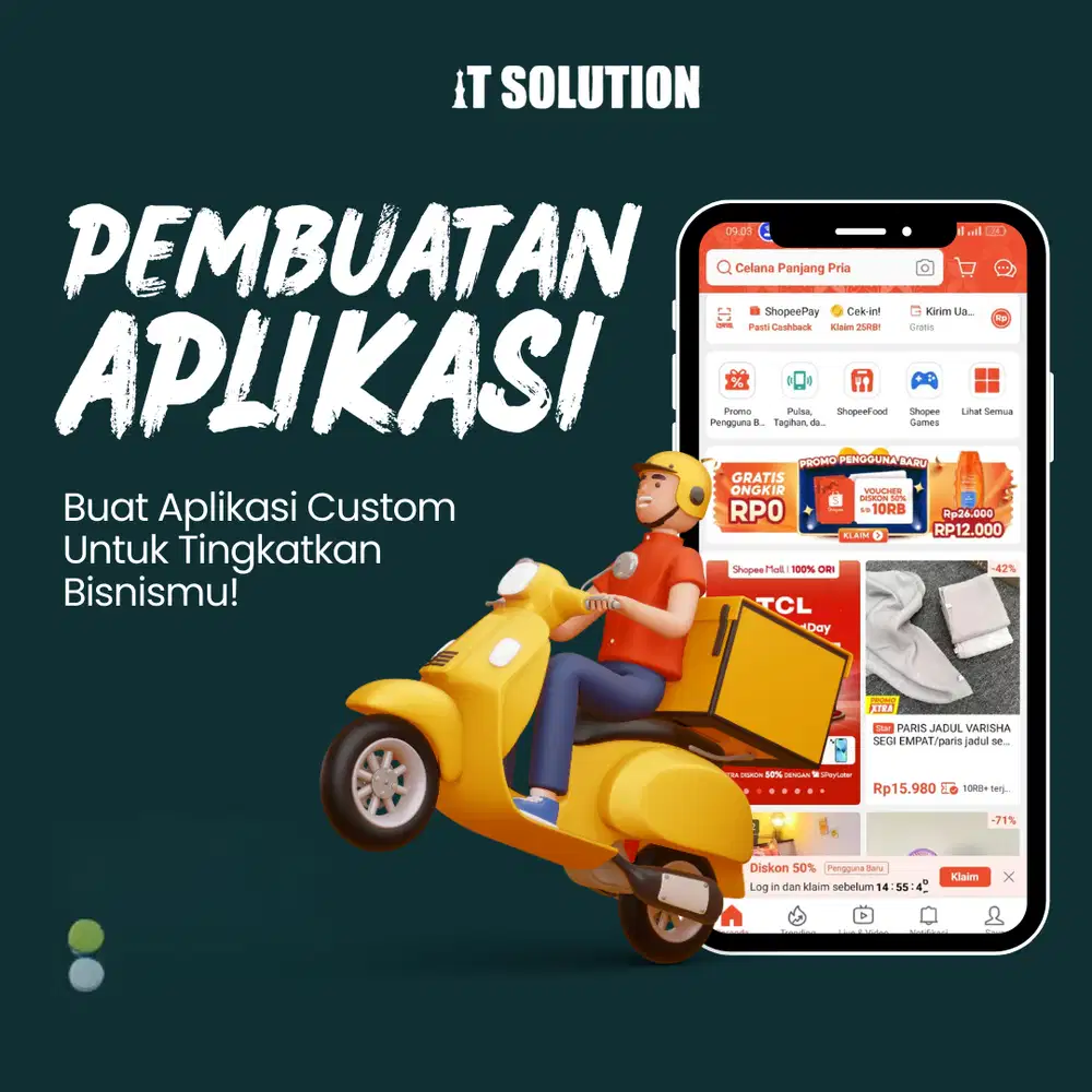 Pembuatan Aplikasi Bisnis Yang Stabil Dan Scalable
