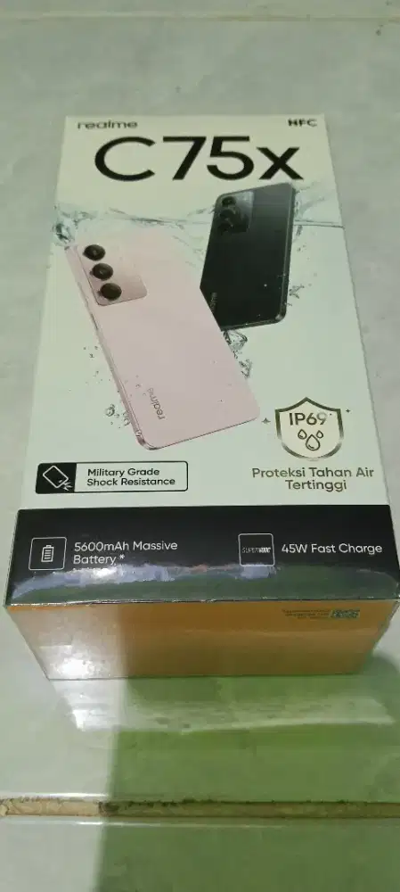 Realme C75X ram 8/128 wrna pink