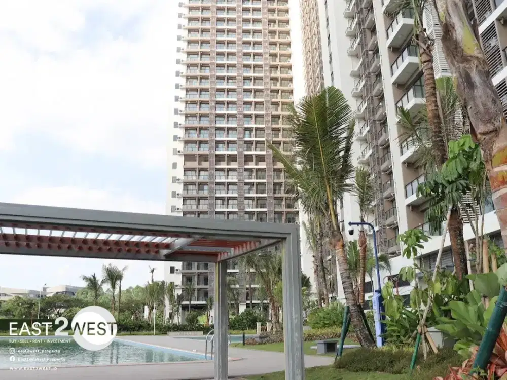 Jual Apartemen Sky House BSD City Tangerang Tower Leonie Tipe Studio Semi Furnished Lantai 30