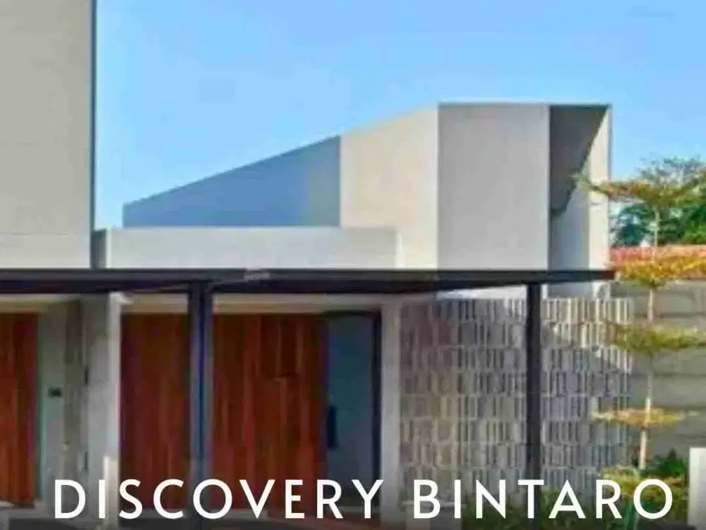 Dijual Rumah Discovery Paling Murah di Bintaro Jaya Sektor 9 Tangsel