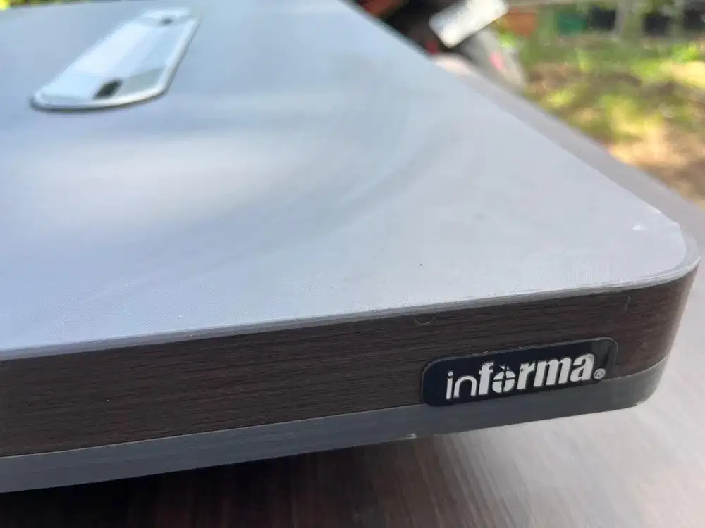 Meja kantor L informa uk 160 x 160 x 75 harga baru 6.8jt