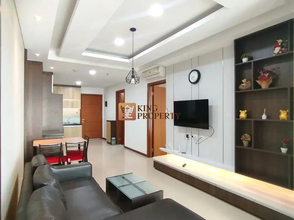 Bikin Betah! 2BR 77m² Full Furnished Desain Minimalis Green Bay Pluit View Laut Greenbay