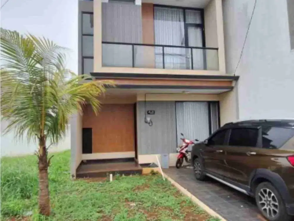 Rumah modern di perumahan sawangan village cluster citronella