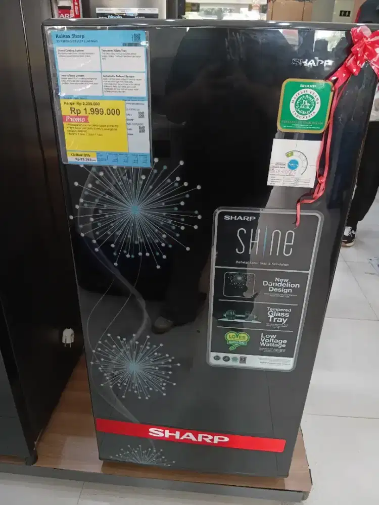 Cicilan kulkas sharp satu pintu