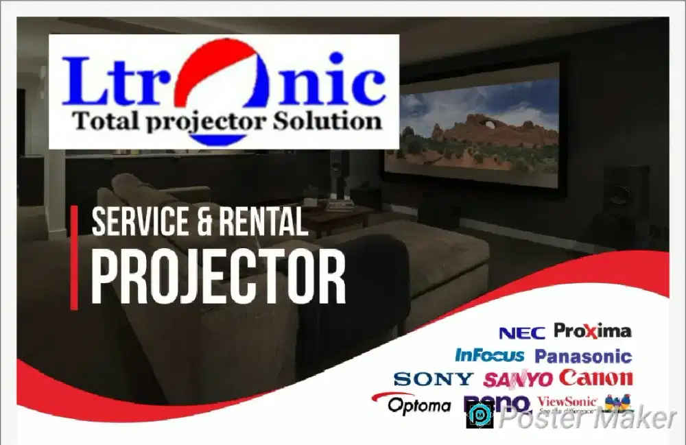 One stop service proyektor All merk