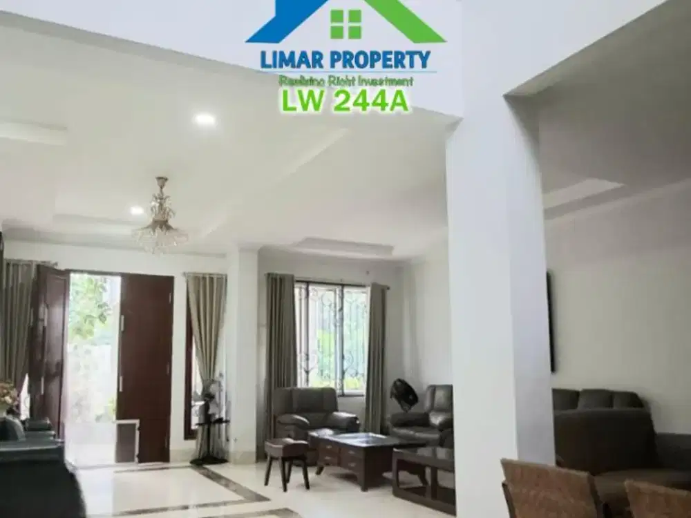 Rumah Luas Harga Bagus di Lokasi Favourite Legenda Wisata Cibubur