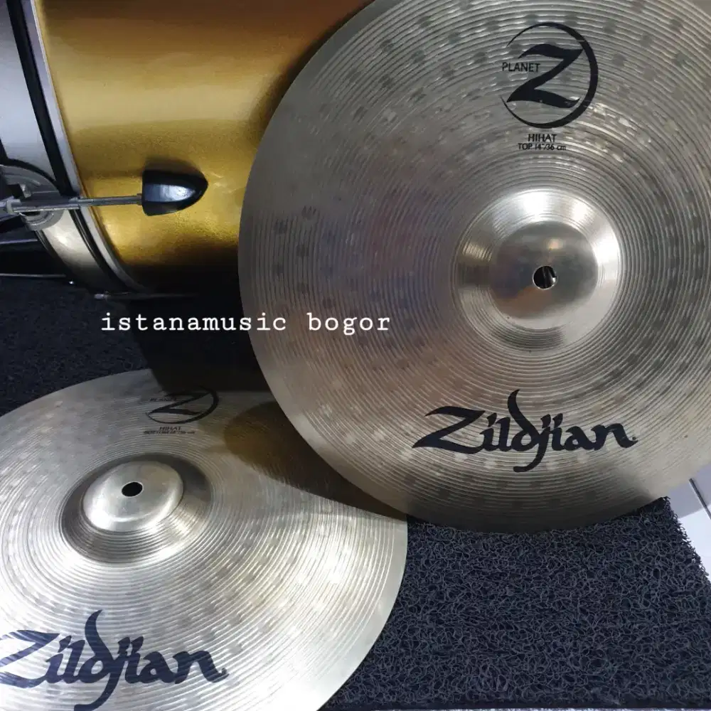 Simbal Cymbal Hi Hat 14 Zildjian Planet Z