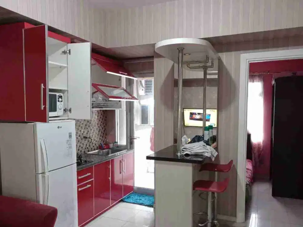 apartemen green lake sunter 2 kamar fullfurnish murah BU