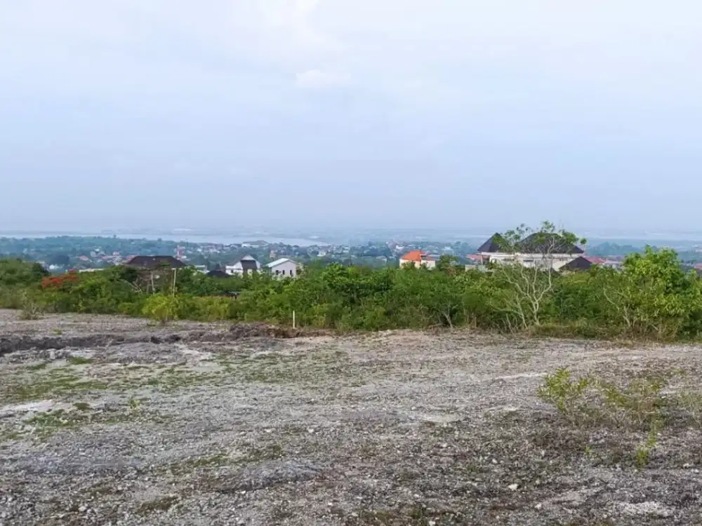 Dijual tanah full unblock ocean view di puri gading jimbaran