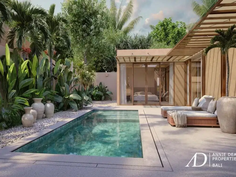 LEASEHOLD | FULLY FURNISHED 3-BEDROOM DESIGNER VILLAS IN PECATU