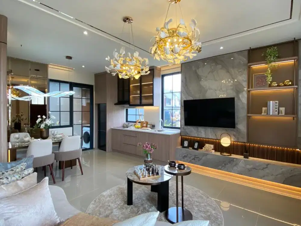 Rumah Baru 4 Kamar Tidut Dekat Stasiun Cisauk Cluster Hortis Citra Garden Serpong