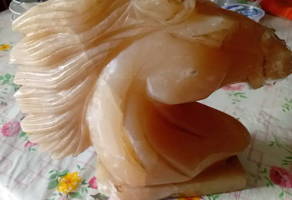 Kepala Kuda Marmer Kuno. Jual cepattt