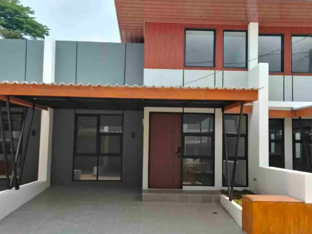 rumah strategis di pemda cibinong full bata merah unit ready stok