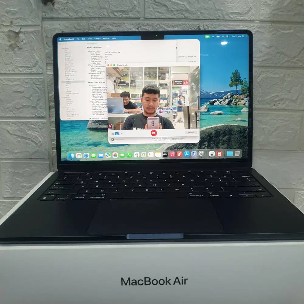 Cash / Kredit Macbook Air M3 Midnight 8/256GB Ex Resmi