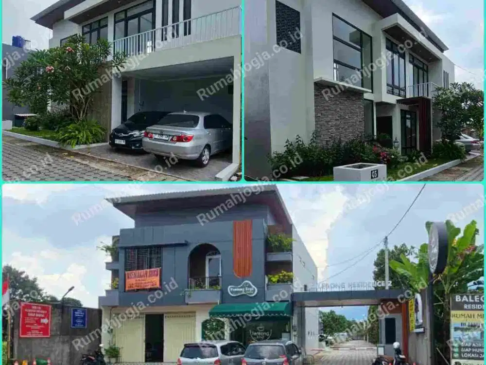 rumah baru siap huni di cluster pandowoharjo sleman