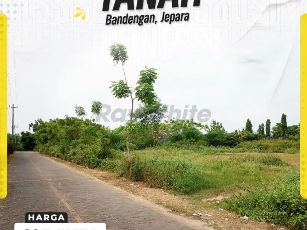 Dijual Tanah Datar Siap Bangun Di Jepara Dekat Pantai Bandengan
