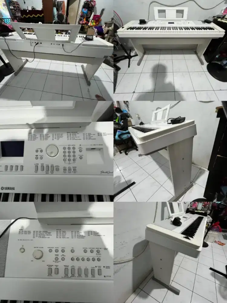 Dijual piano Yamaha digital putih