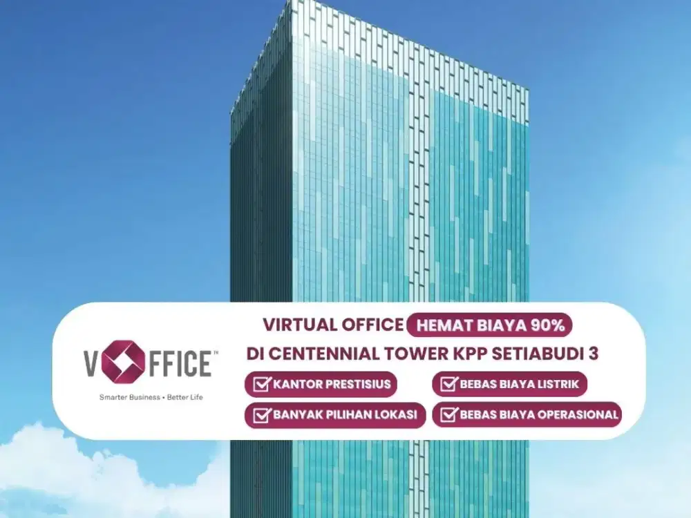 SEWA KANTOR VIRTUAL PREMIUM KAWASAN SEMANGGI JAKARTA SELATAN