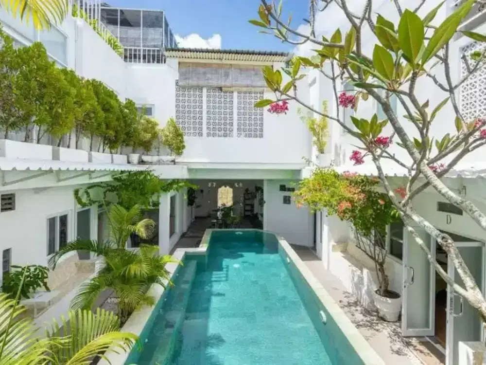 DIJUAL GUEST HOUSE AKTIF CANGGU BALI  VIEW SAWAH