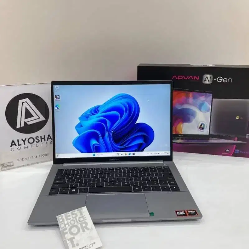 Advan AI Gen /Ryzen 7-8845HS/16GB/512GB SSD/14″ FHD IPS/Win 11 Home