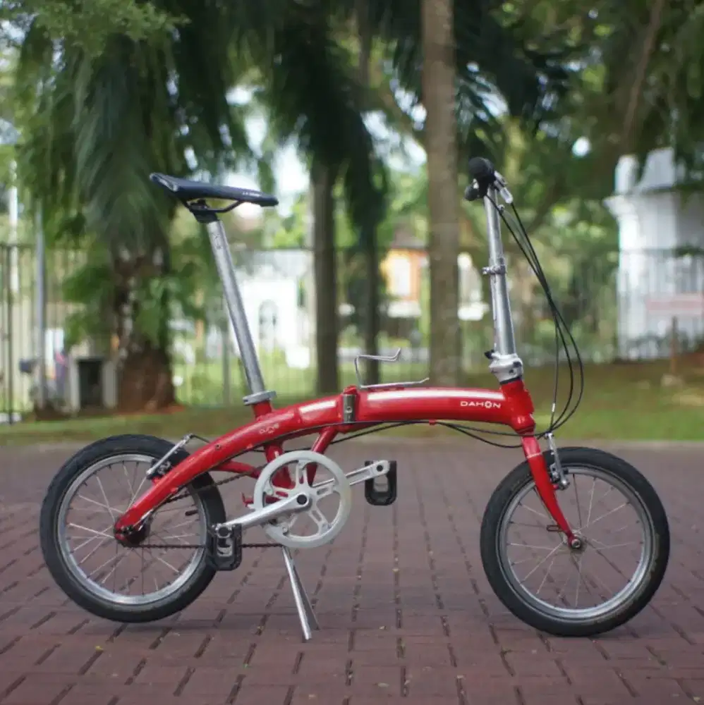Dahon Curve D3 CD3 Merah 3 Speed