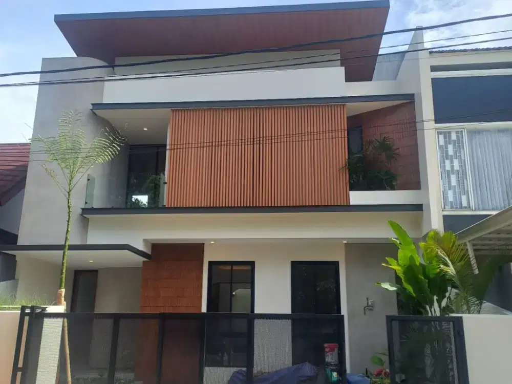 RUMAH SEMI FURNISH ANGGREK LOKA BSD CAKEP