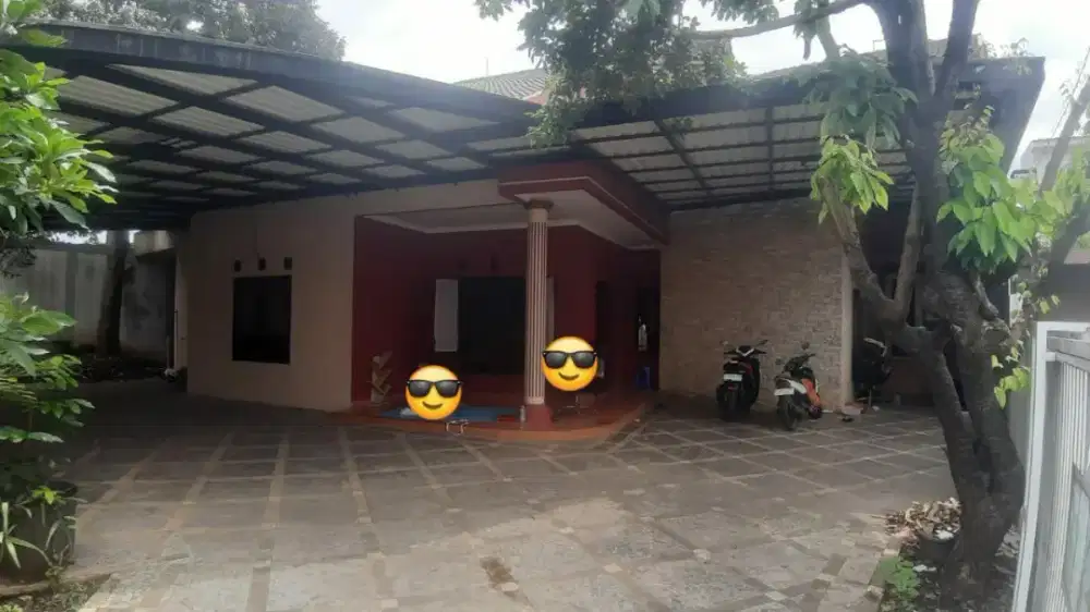 Djual cpt rumah mewah SHM lt550m lb380m bangunan mewah depok lama