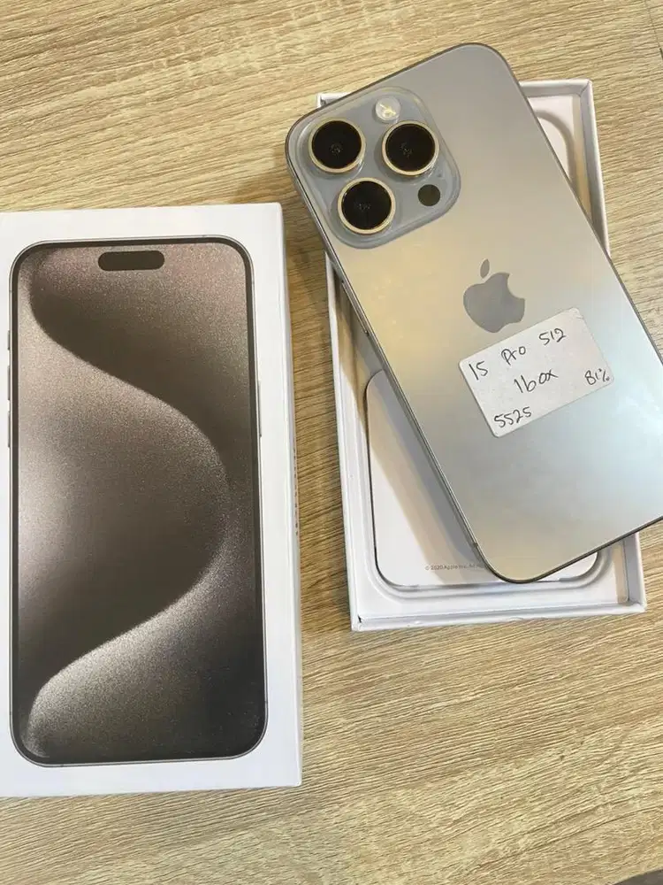 iPhone 15 Pro 512gb second iBox