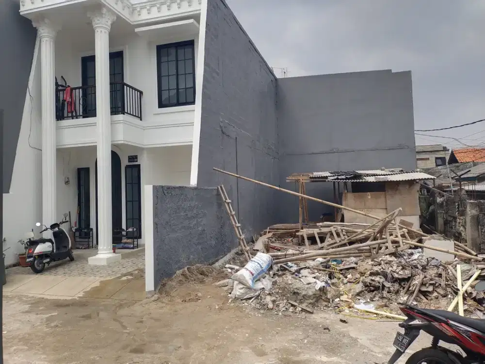 Tanah kavlingan di dalam cluster