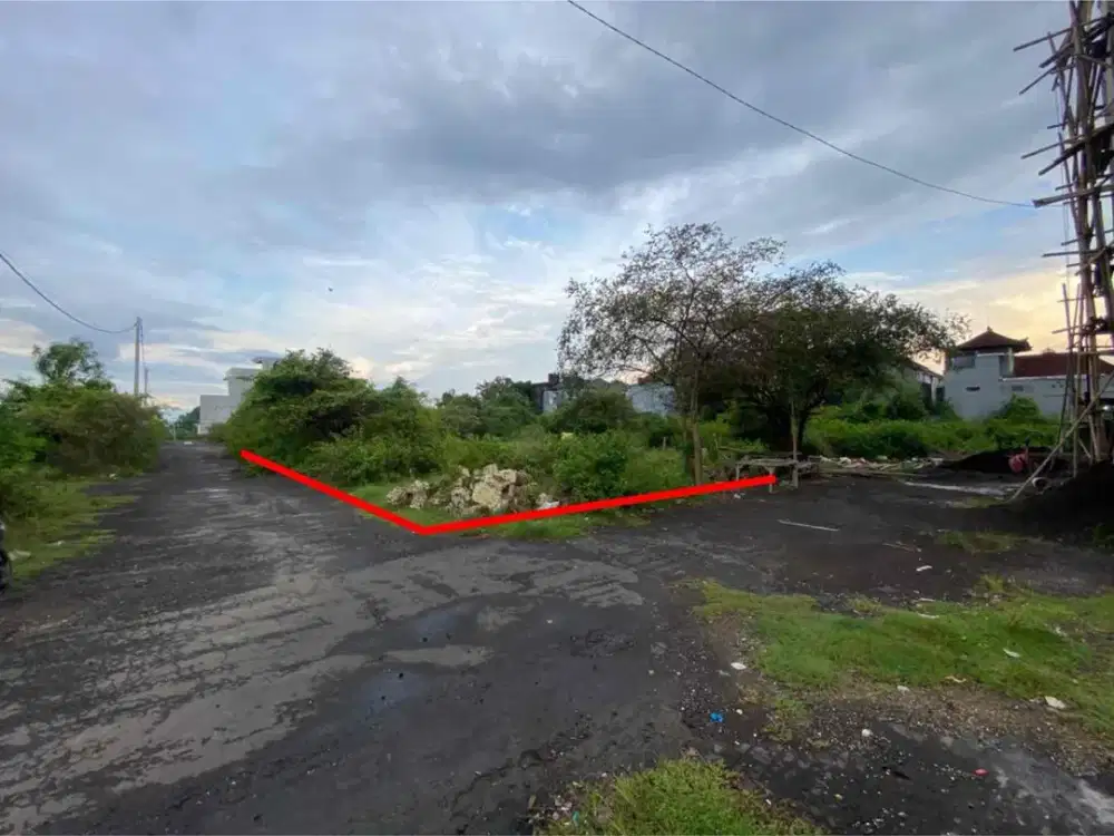 Tanah Lingkungan Villa Jl Nuansa Barat Jimbaran