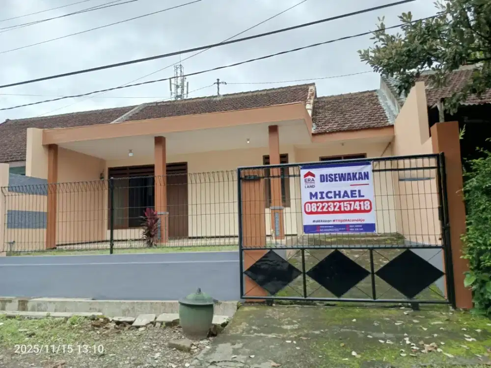 Disewakan Rumah Murah di Jalan Taman Nusa Indah Malang