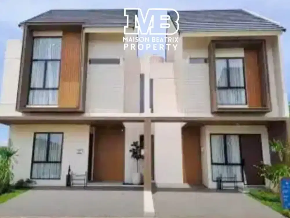 RUMAH CANTIK SEMI FURNISH SIAP HUNI DEKAT STASIUN CISAUK, CITRA GARDEN SERPONG - TANGERANG