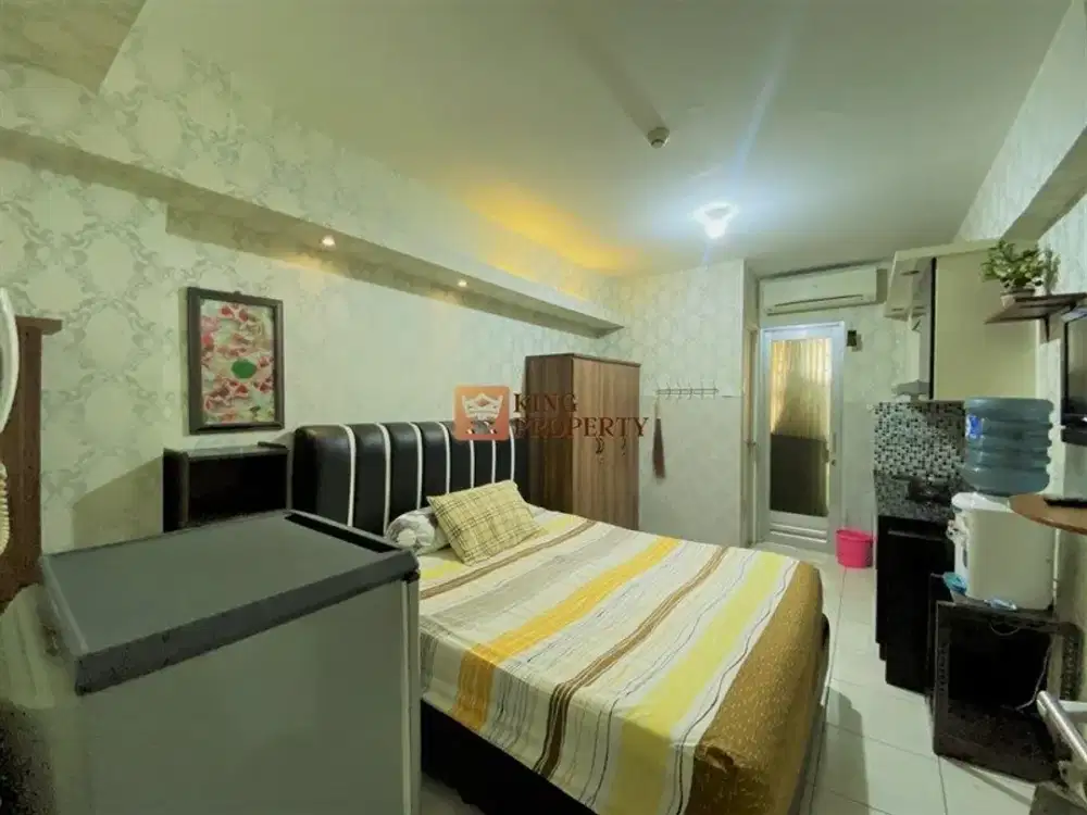 View Hadap Pool Langsung! Studio Full Furnish Tower Depan, Jarang Ada Green Bay Pluit Greenbay