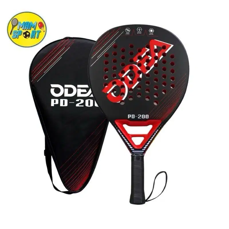 Raket Padelball ODEA Carbon PD-200 Plus Bag Original