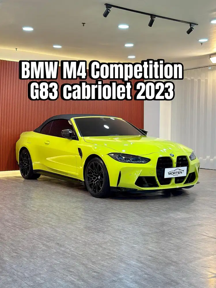BMW M4 Competition G83 Convertible Cabriolet 2023