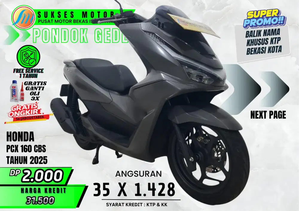 PCX 160 CBS TAHUN 2025