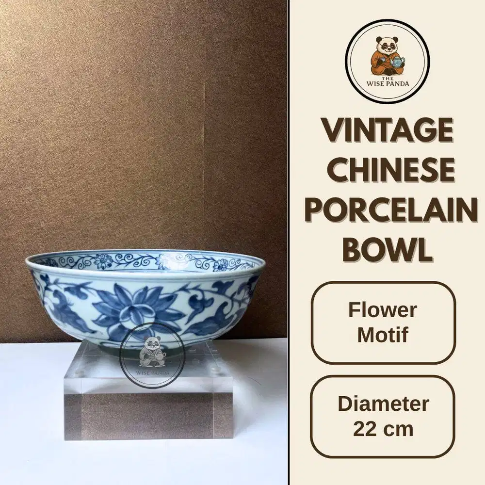 Mangkok Antik China - Diameter 22cm