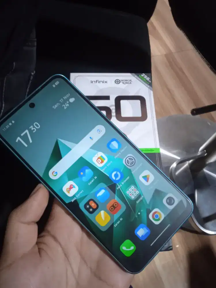 infinix note 50X 5G 8/256 fullset mulus