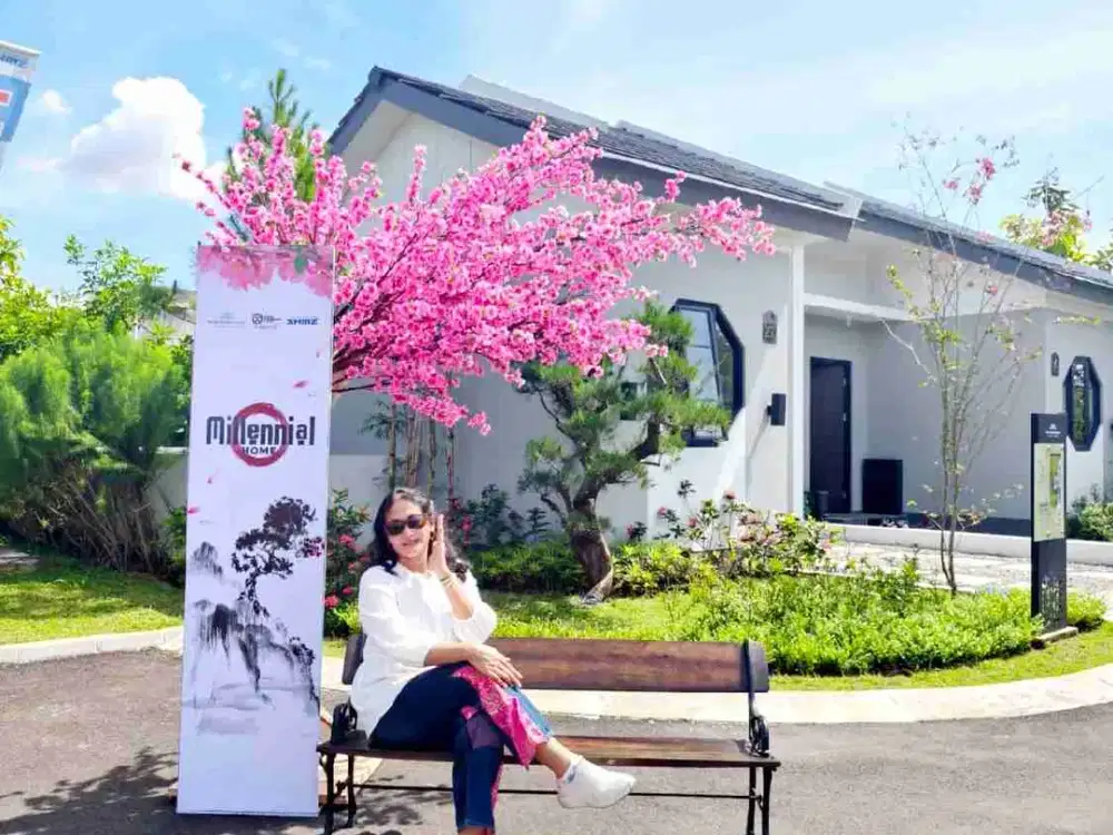 Rumah Podomoro Bandung  Model Jepang View Gunung Dan Danau dengan Club House Terbesar
