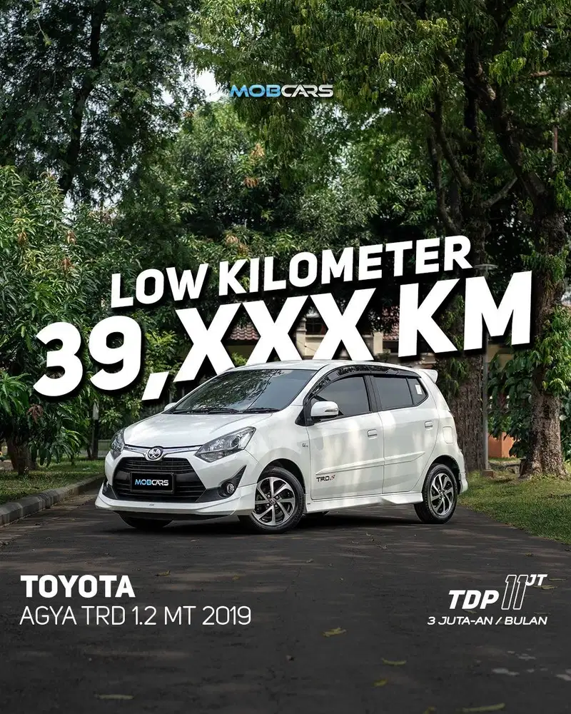 TOYOTA AGYA TRD 1.2 MT 2019
