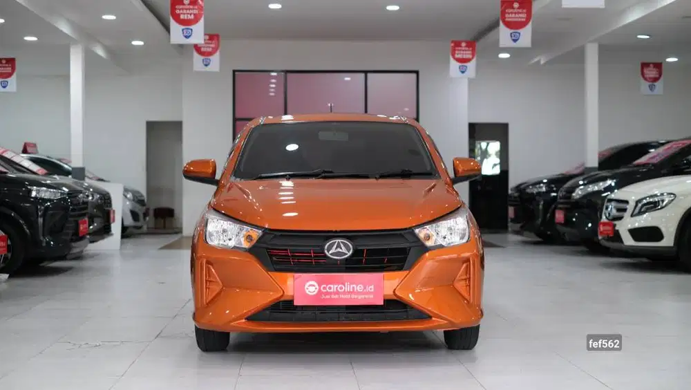 DAIHATSU AYLA X 1.0 MT 2023 Orange