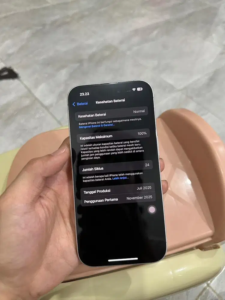 Iphone 16 rasa Baru BH 100% IBOX