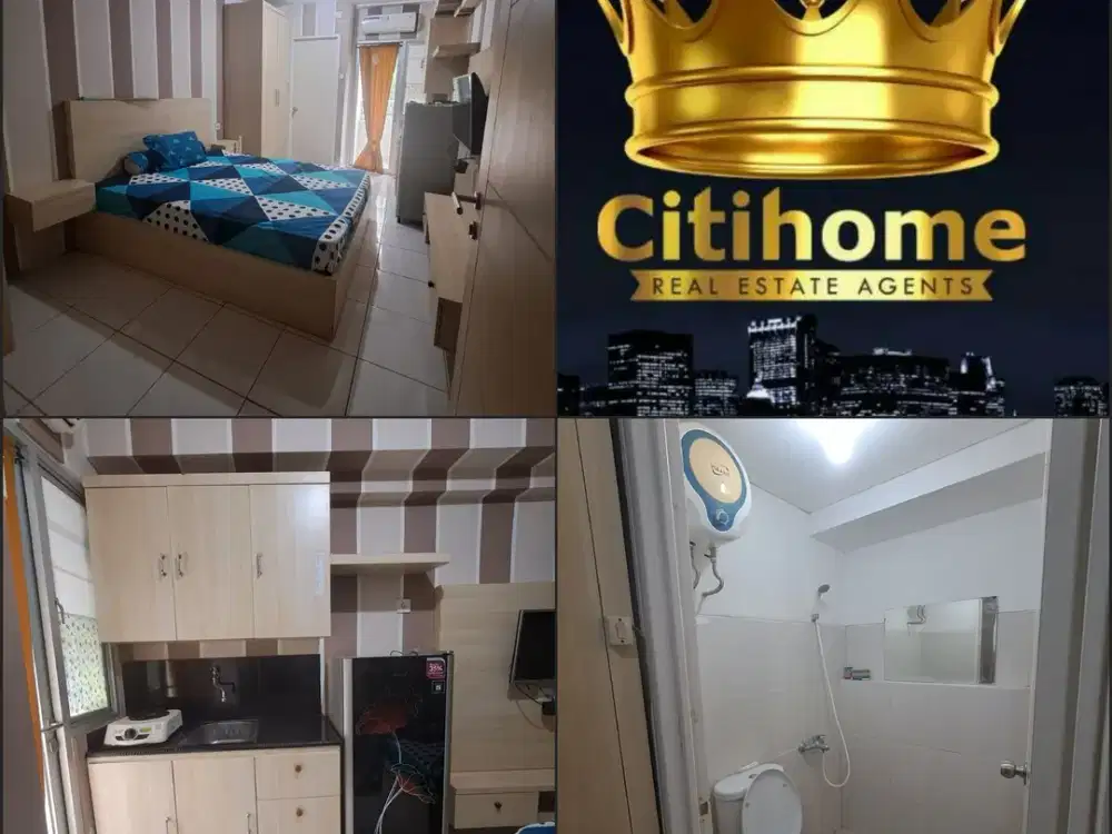 Menyewakan apartemen educity 1 br bulanan by citihome