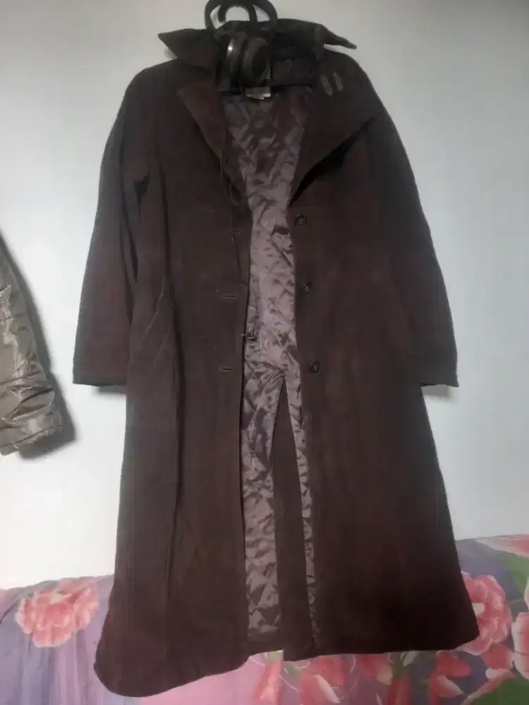 Jaket kulit mantel pria/wanita.