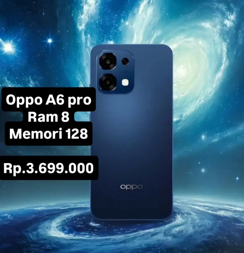 PROMO CICILAN MURAH HP OPPO A6 PRO || READY RAM 8 ||COD.AN FREE ONGKIR