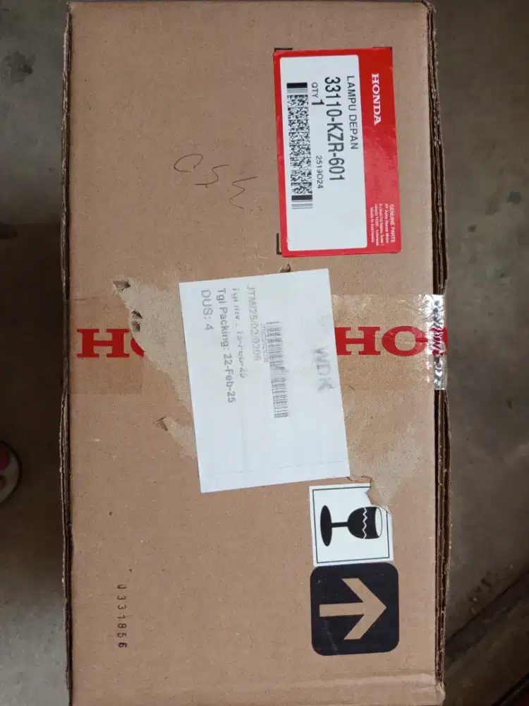 Head lampu. Lampu depan Vario 125 KZR